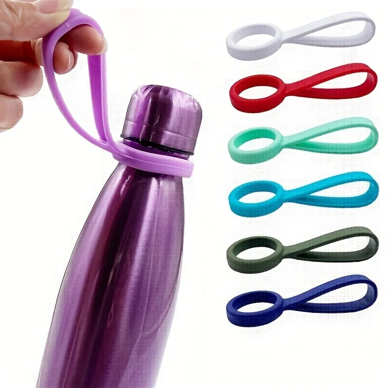 Portable Bottle Warmer - 실리콘 탄성 병 손잡이 스트랩 (좁은