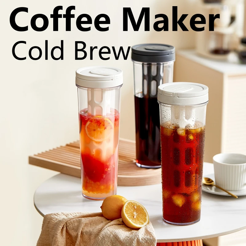 Portable Bottle Warmer - 1L 수동 콜드 브루 커피 메이커