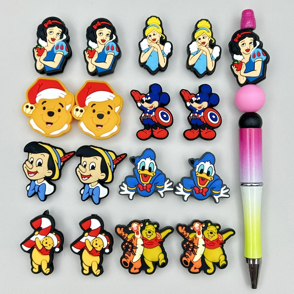 Baby Products Nipples - 10PC DIY 만화 미니 실리콘 구슬