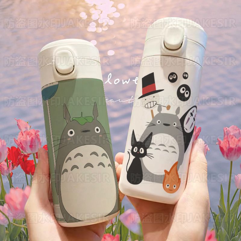 Portable Bottle Warmer - 이웃집 토토로 애니메이션 프린트 스테인리스 스틸