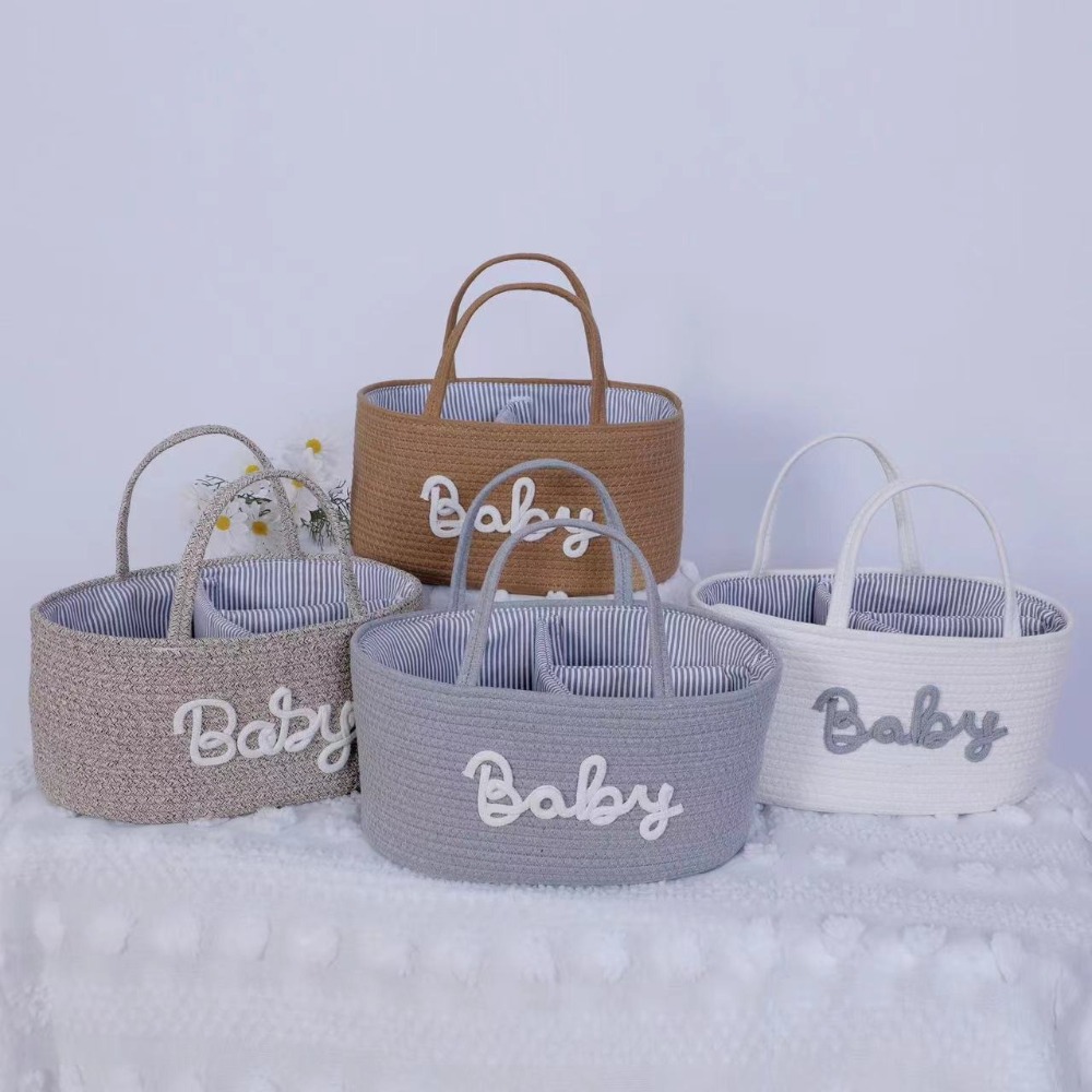 대용량 아기 기저귀 정리함 휴대용 면로프 기저귀 보관  - Baby Products Organiser 리뷰 및 가격