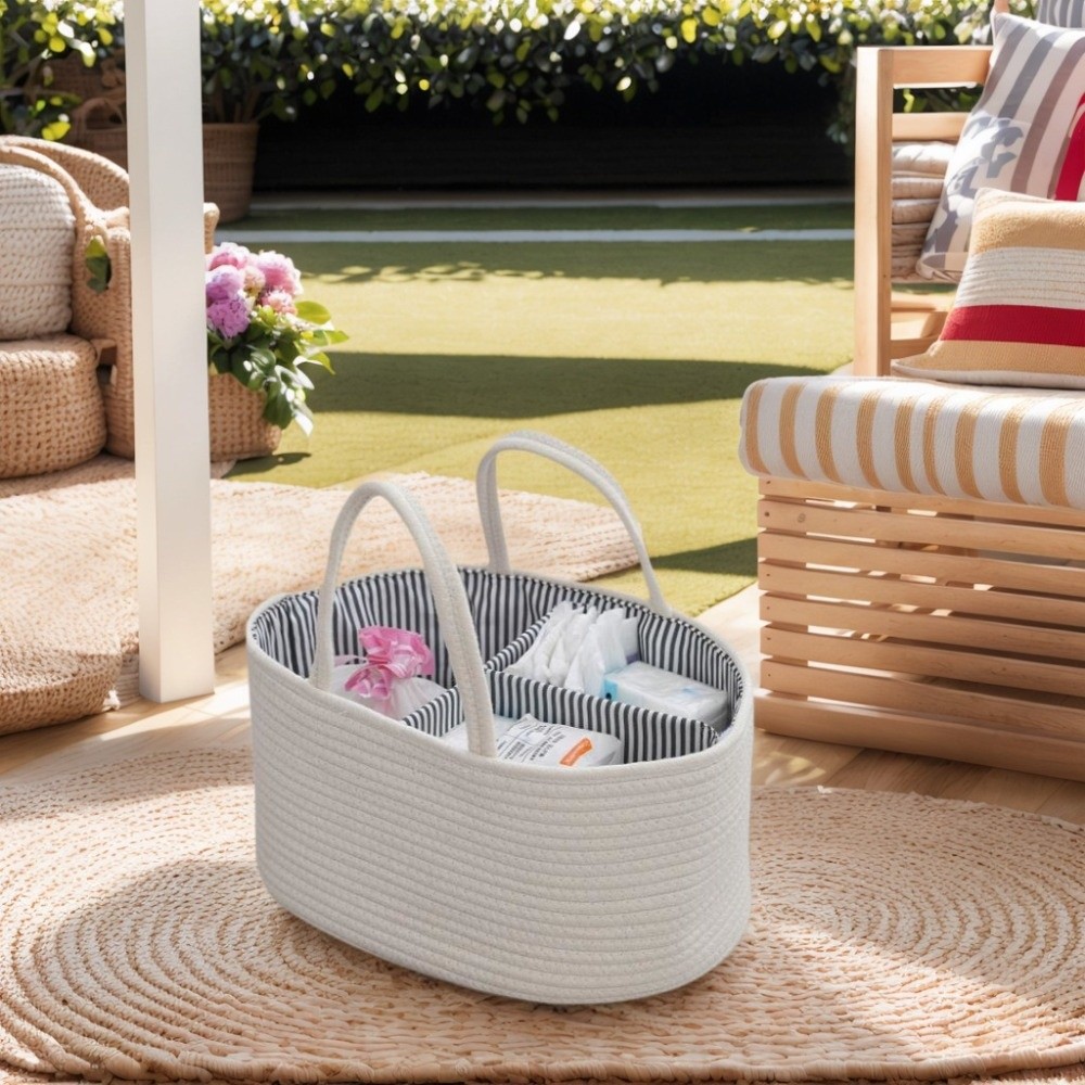 대용량 아기 기저귀 정리함 휴대용 면로프 기저귀 보관  - Baby Products Organiser 리뷰 및 가격