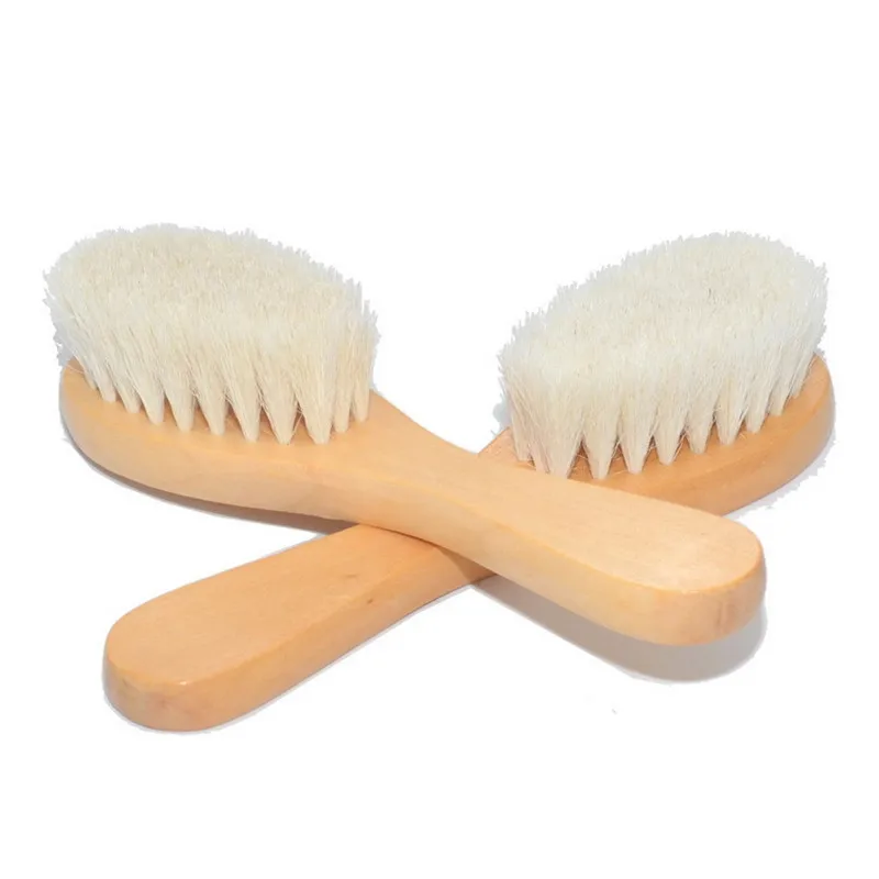 베이비 케어 순수 천연 양모 아기 나무 브러쉬 빗 브러 - Baby Products Essentials 리뷰 및 가격