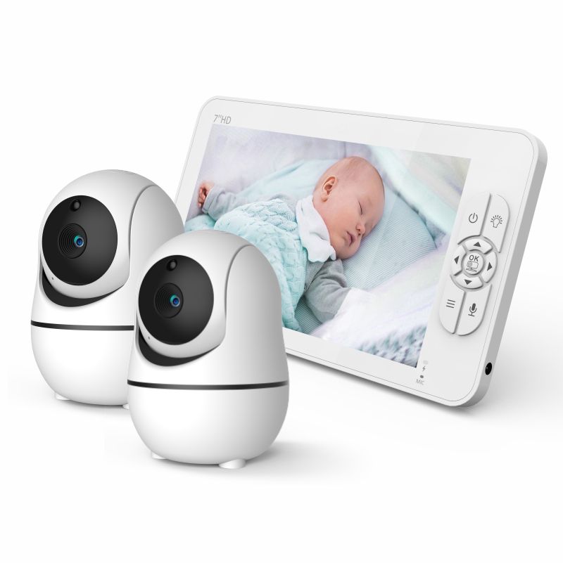 7인치 IPS 스크린 1V2 무선 PTZ 비디오 베이비 - Wireless Baby Monitor 리뷰 및 가격