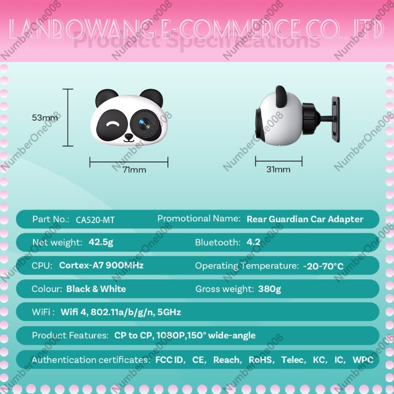 무선 CarPlay 어댑터 베이비 모니터 카메라 무선  - Wireless Baby Monitor 리뷰 및 가격