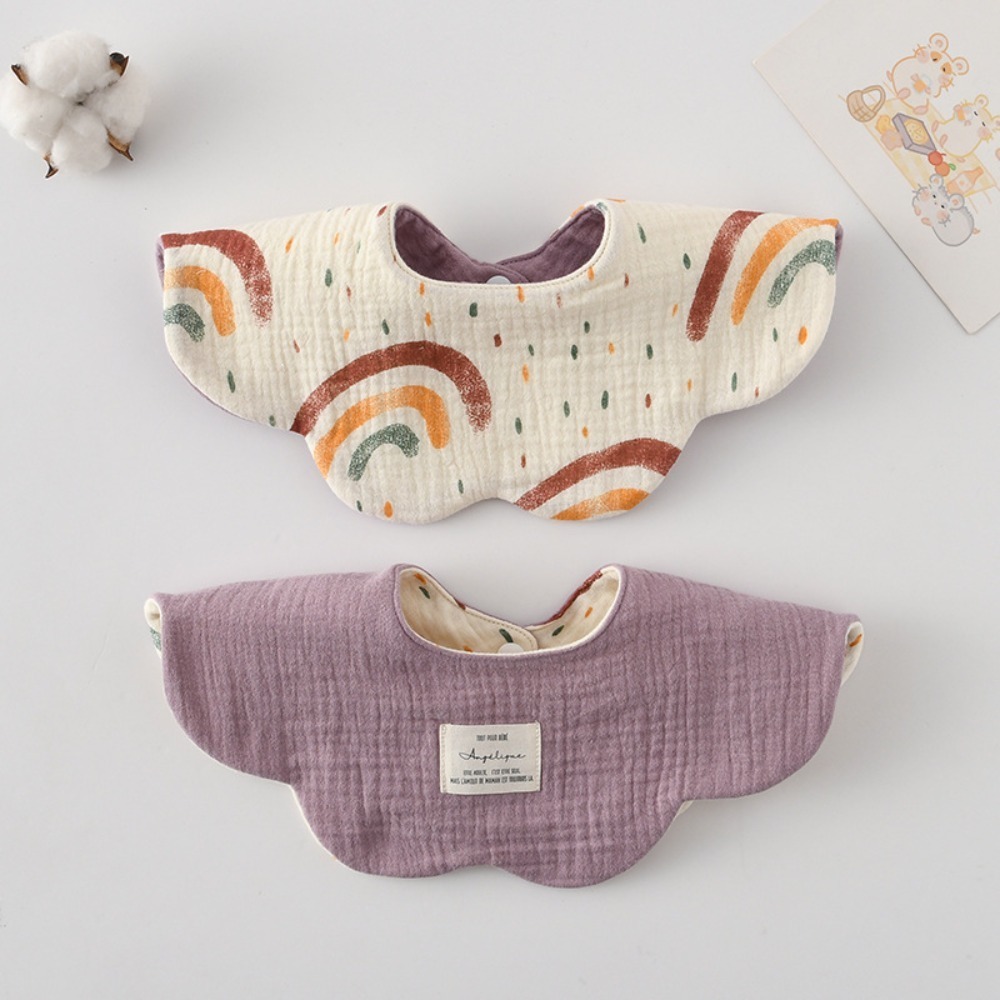 귀여운 양면 사용 가능한 아기 턱받이 순면 거즈 젖꼭지 - Baby Products Nipples 리뷰 및 가격
