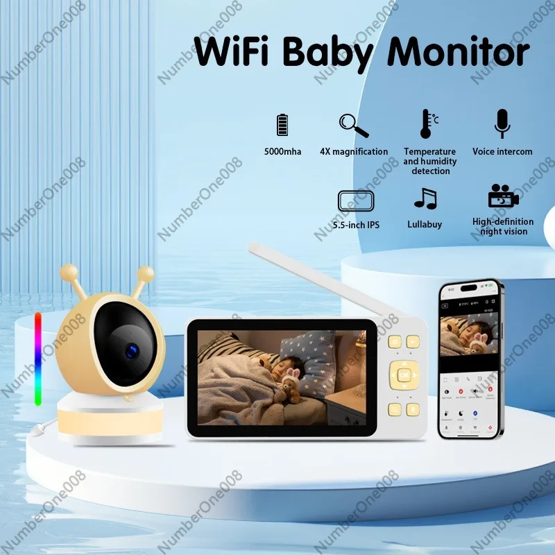 5인치 HD 베이비 모니터, 아기용 무선 야간 투시 카 - Wireless Baby Monitor 리뷰 및 가격