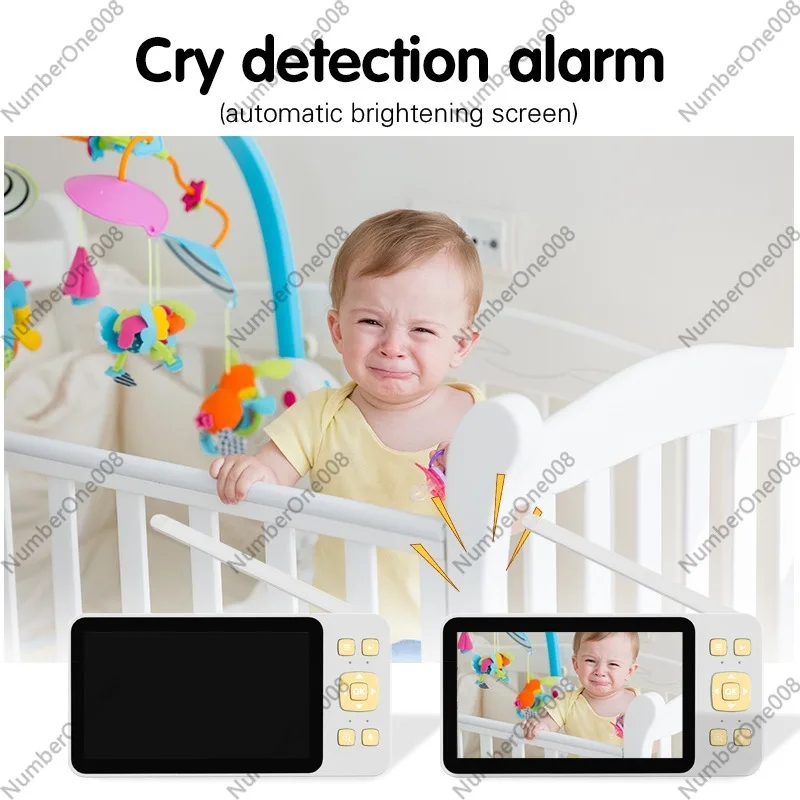 5인치 HD 베이비 모니터, 아기용 무선 야간 투시 카 - Wireless Baby Monitor 리뷰 및 가격