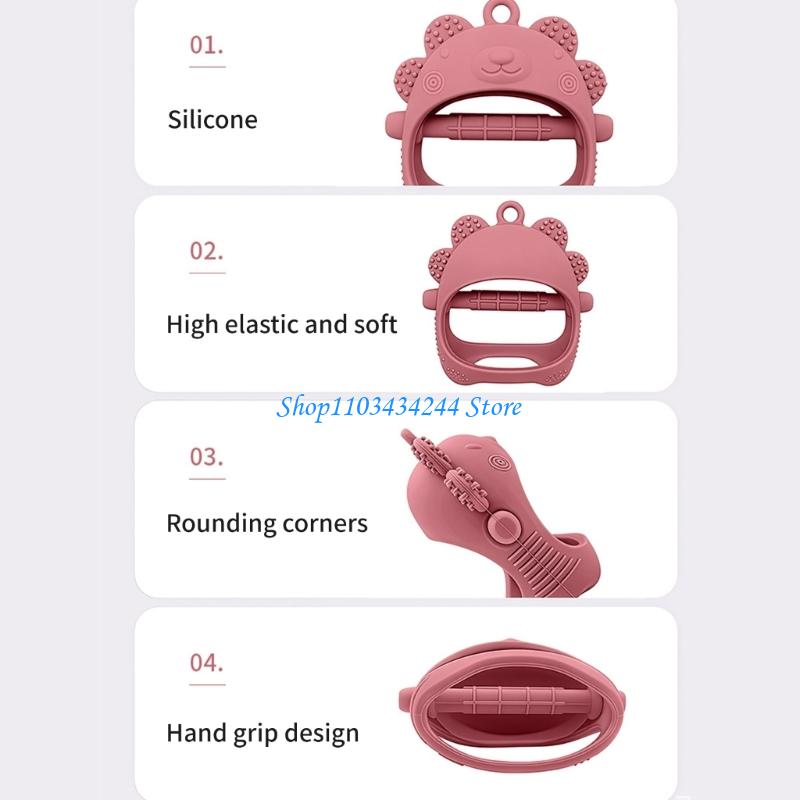 부드러운 실리콘 치 이장 장갑 동물 디자인 씹을 수있는 - Baby Products Hygiene 리뷰 및 가격