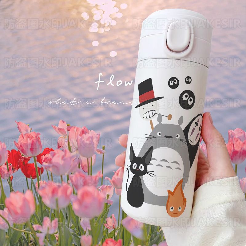 이웃집 토토로 애니메이션 프린트 스테인리스 스틸 진공  - Portable Bottle Warmer 리뷰 및 가격