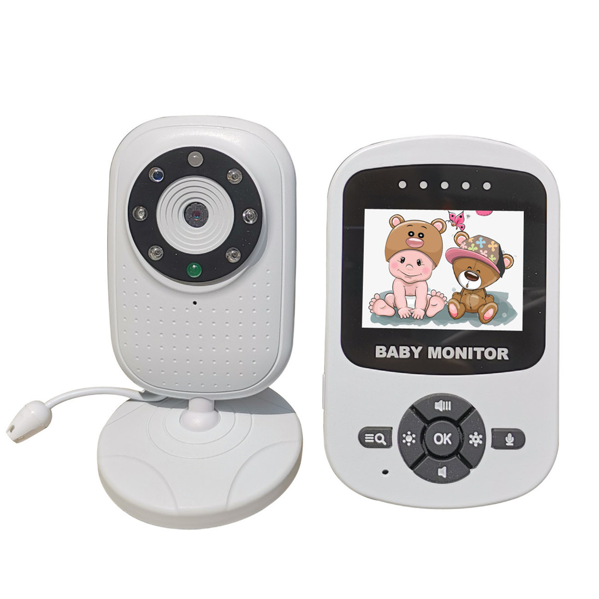 2.4인치 TFT 스크린 비디오 베이비 모니터 배터리  - Wireless Baby Monitor 리뷰 및 가격
