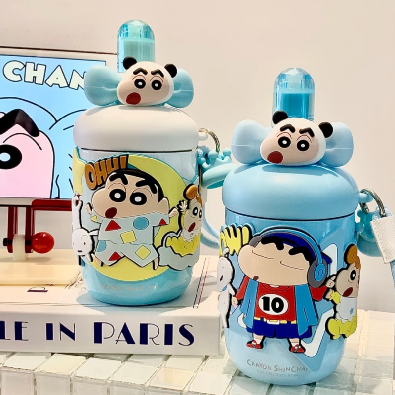크레용신짱 빨대 보온컵 만화 귀여운 하이룩 보온병 애니 - Portable Bottle Warmer 리뷰 및 가격