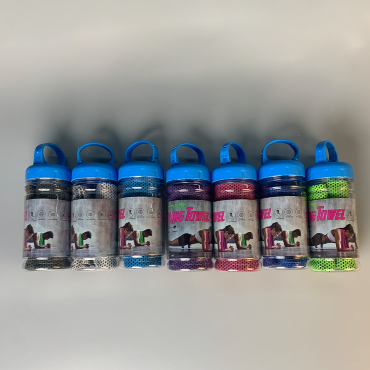 휴대용 쿨링 스포츠 타월 세트, 퀵 드라이 아이스 타월 - Portable Bottle Warmer 리뷰 및 가격