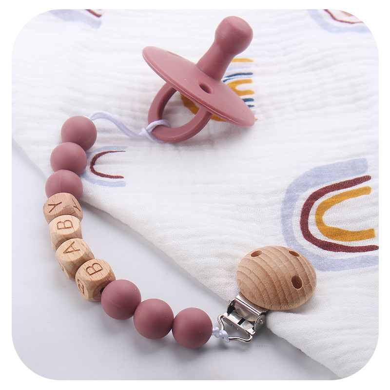 새로운 아기 젖꼭지 클립 개인화 된 이름 치아 장난감  - Baby Products Nipples 리뷰 및 가격