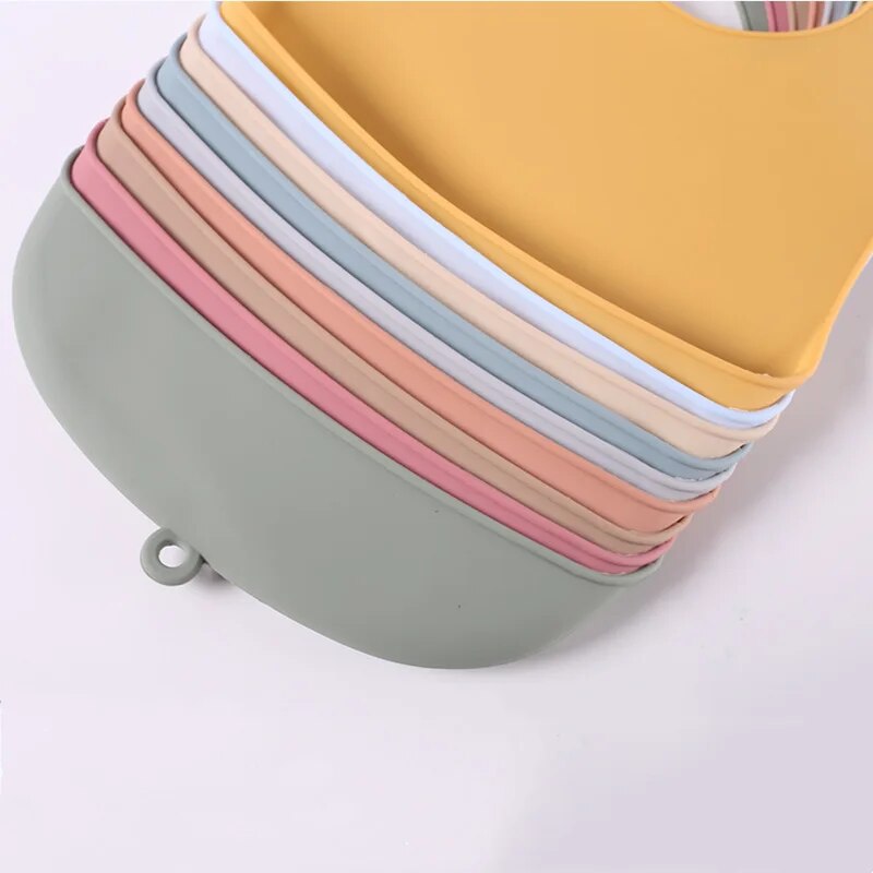 아기 식사용 실리콘 턱받이 - 어린이 방수 턱받이 -  - Baby Products Hygiene 리뷰 및 가격